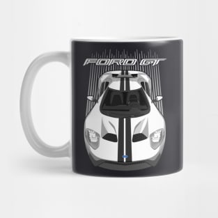 Ford GT-white and black Mug